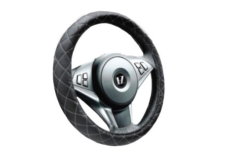 Steering wheel cover SW-008BK